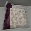 jinchan Linen Floral Curtains for Living Room 84 Inch Length Taupe Printed Curtains Back Tab French Country Farmhouse Flower Patterned Drapes Bedroom Window Curtain Set 2 Panels