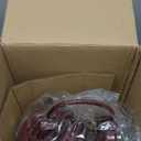 Design House Mason Farmhouse Gooseneck Barn Light, Outdoor Exterior Porch or Patio Wall Light Fixture, Rustic Red, 8 Inch Diameter, 1-Pack, 520559