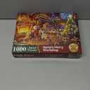 1000 Piece Cardboard Jigsaw Puzzles, Beautiful Christmas Puzzle - Every Piece Unique, Softclick Technology for 27x20 Inch