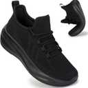 ZOVE Wide Toe Box Shoes Women Extra Wide Width Tennis Sneakers Ultra Light Running Shoes for Women Non-Slip Diabetic Walking Gym Workout Trainer, Size 40