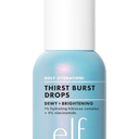 E.L.F. SKIN Holy Hydration! Thirst Burst Drops, Serum For A Radiant Complexion Instantly & Over Time, Made With Hyaluronic Acid, Vegan & Cruelty-Free