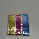 22 Colors 7700 Strands Hair Tinsel Kit, 48 Inch Glitter Tinsel Hair Extensions for July Fourth Christmas New Year Halloween Cosplay, Heat Resistant Fairy Hair Accessories for Girls, Kids, Women (1 Count (Pack of 22))