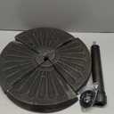 Sunnyglade 18" 30.2-lbs Heavy Duty Round Antiqued Umbrella Base for Patio, Outdoor - Bronze, 14kg