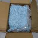 ZEBMOON 1 LB Aqua Cyan Crinkle Cut Paper Shred Filler Great for Gift Wrapping, Basket Filling, Birthday, Wedding, Halloween, Thanksgiving, Christmas Day, New Year Party Decorations Filling Supplies