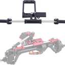 Aluminium BTA Servo Mount and Steering Link Linkage for 1/10 RC Crawler Vanquish Phoenix VS4-10 F10 Portal Axle Upgrade (Black)