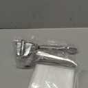 Real Stainless Steel Lemon Squeezer Citrus Juicer Hand Press Heavy Duty Manual Squeeze Juice Extractor Maker Orange Lime Grapefruit Presser - Bonus 50 Pcs Filter Bags (Large, Silver)