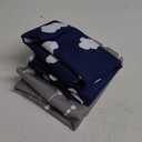 Crib Sheets for Boys and Girls Fitted 2 Pack - Breathable, Soft Microfiber Baby Sheets in Grey, Navy and White
