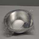 Rice Washer Strainer Bowl - 4-in-1 Washing Bowl for Quinoa, Stainless Steel Rinser With Side Drainers Small Colander for Cleaning Fruits, Vegetables, and Beans - Versatile Kitchen Tool