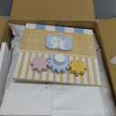 Frogprin Wooden Baby Walker, Multifunctional Ice Cream Cart, Push Walker with Wheels, Montessori Walker Toy with Activity Center, Pretend Playset Ideal for Toddlers, Boys and Girls Ages 12M+