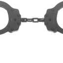 Peerless Handcuff Company 730CB Superlite Chain Link Handcuff Black Finish