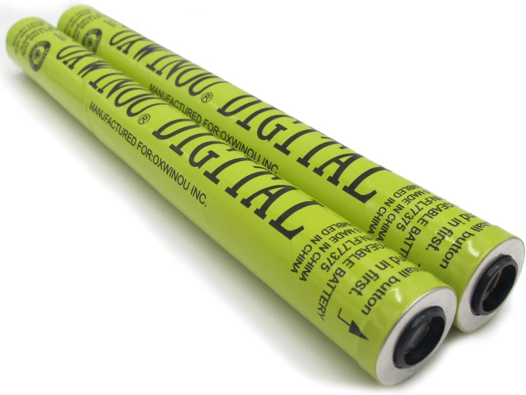 77375 Battery Compatible with STREAMLIGHT FLASHLIGHTS 77375 77175 9926J SL20LP SL20L SL20XP-LED 6V 2600mAh NiMH Battery Stick(2-Pack)