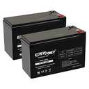 ExpertPower Standard 12V 7AH Rechargeable SLA Battery, (EXP1270-1)