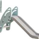 Toddler Slide Large Play Climber Slide PlaySet with Extra Long Slipping Slope Indoor Slide Kids Slide Toddler Playground Toddler Slide Outdoor Toys for Toddlers (Blue)