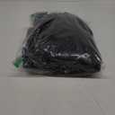 NICETOWN Pitch Black Solid Thermal Insulated Grommet Blackout Curtains/Drapes for Bedroom Window (2 Panels, 42 inches Wide by 63 inches Long, Black)