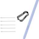 Tab S10 FE S Pen Replacement for Samsung Galaxy Tab S10 FE,S10 Lite,Galaxy Tab S10 FE + Stylus Pen Replacement for Tab S10 FE + S Pen with Tips/Nibs(Ice Blue)