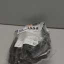 Weather Stripping Door Seal Strip - Soundproof Q-Shaped Foam for Exterior Door Frame, Large Gap Seal, Noise Cancelling, Easy to Install (Black, 19.8FT)