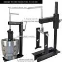 T-0158 Clutch Drum Spring Compressor Transmission Tool Heavy Duty Steel Bench Mount
