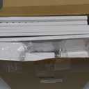 Unittype 17 Pcs Peg Board Combination Kit, 6 Plastic Wall Pegboard with 11 Accessories, 33" x 22" Desk Pegboard Organizer with Shelf Hook for Office, Kitchen, Gaming, Garage, Craft Room(White)