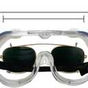 2 x keebomed Chemical Splash/Impact Safety Goggle, Soft, Adjustable 1 -Pack