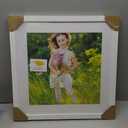 18x18 White Picture Frame Mat for 14x14 Photo Wall Mounting Poster Frame-1pcs