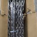 Land Guard 5 Tier Chrome Storage Racks and Shelving - 48" L x 20" W x 72" H Heavy Steel Material Pantry Shelves - Each Unit Loads 350 Pounds Wire Shelf, Suitable for Warehouses, Closets, Kitchens