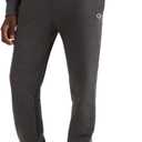 Champion Men's Cinched-Bottom Lounge Pants, Standard Fit, Lightweight, Large