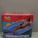 Premium Inflatable Tanning Pool Lounger | Inflatable Tanning Bed for Adults - 4 in 1 Multipurpose Suntan Tub | Pool Floats Adults, Inflatable Pool Float | Tanning Float - Sunbathing Pool Raft