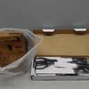 Astercook Knife Set, Kitchen Knives Set with Block and Sharpener Full Tang 17 Pcs German Stainless Steel Knives Sharp Blade Dishwasher Safe Premium Knife Set with Anti-slip Ergonomic Handle, Black