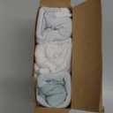 3-Pack Organic Baby Swaddle Sleep Sacks - Swaddles for Newborns, Infant 0-3 Months, Baby Girls, Boys, Soft & Snug Newborn Sleep Sack, Nursery Swaddling Blankets (Bunnies, XS)