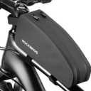 ROCKBROS Top Tube Bag Bike Frame Bag with Dual Zippers Bike Pouch (Large(1.6L))