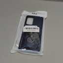 SunStory Compatible with Motorola Moto Edge 2024 Case with HD Screen Protector & Slide Camera Cover & Rotated Ring Kickstand, [Military-Grade] Phone Case for Moto Edge 2024, Blue