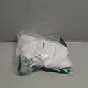 OFEEFAN Womens Summer Dress Mock Neck Short Sleeve Bodycon Party Club Mini Dresses (Medium, White)