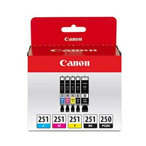 Canon PGI250/ CLI251, 5 Color Pack