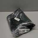 Clear Backpack, Heavy Duty PVC Transparent Backpack with Reinforced Straps, See Through Multiple Pockets Large Capacity Bookbag for Concert Work Security Travel Festival (Black) (Medium)