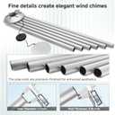 66" Extra Large Wind Chimes for Outside, 6 Thick and Bold Aluminum Tubes