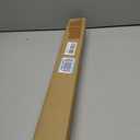LazBlinds No Drill Cordless Roman Shades, 37'' W x 64'' H, Off White