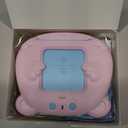 Spanish & English 510 Words Alphabet Bilingual Talking Flash Cards for 3-8 Years Toddlers, Pocket Speech Buddy Therapy Autism Toys, Educational Learning Interactive Toy for Boys Girls Kids Gifts Pink