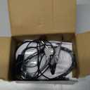 10X Magnifying Glass with Light, Clip on Mganifier with Light, 48 LED Desk Magnifying Glass wtih Clamp, 3 Modes Dimmable Magnifying LED Lamps for Bed Work Crafts DIY Repair (Black)