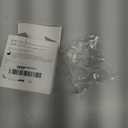 Momcozy Flange Insert 21mm Compatible with 24mm Flange/Shield of Most Pumps, Insert for Breast Pump Replacement Accessories, 4PCS 21mm (Transparent)