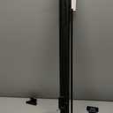 Retractable Baby Gates for Doorways 55 Inch Wide Retractable Dog Gates for The House Outdoor Dog Barriers for Home Indoor Pet Barrier Mesh Baby Gate for Fireplace Pet Safety Gate for Front Door (33" X 55", Black)