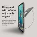 TineeOwl for iPad Pro 11-inch Case (M5/M4) 2025/2024, Adjustable Kickstand Magnetic Cover - Infinite Viewing Angles, Portrait/Landscape Stand, Apple Pencil Charging, Dove Series (Black)