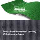 LITA Artificial Grass Turf Lawn-4 Feet x 6 Feet, 0.4" Indoor Outdoor Rug Synthetic Grass Mat Fake Grass