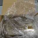 Tanlade 50 Pcs Gold Square Plastic Serving Bowls 8 oz Disposable Snack Salad Bowl Small Party Candy Bar Containers Taco Bar Serving Dishes for Buffet Chips Fruit