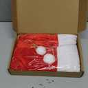 Shappy 2 Pcs Christmas Velvet Santa Gifts Bags 20 x 28 Inch Large Santa Gift Sack with Drawstring Christmas Gift Presents Bags for Xmas Present Toys Holiday Party Supplies (Red)