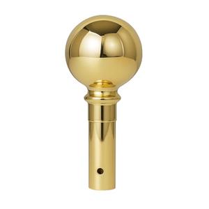 JRED Pole Ball Topper, Gold Metal Ball Top Ornament for Indoor or Parade Flagpole Finial, National Flag Head Replacement Flagpole Topper, for 1-inch Diameter Flagpoles JRED Pole Ball Topper, Gold Metal Ball Top Ornament for Indoor or Parade Flagpole Finial, National Flag Head Replacement Flagpole Topper, for 1-inch Diameter Flagpoles
