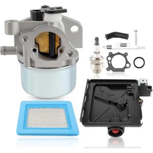 799868 Carburetor Compatible with 498170 799872 694202 693909 692648 499617 497586 497314 498254 790821-14111 Carb with 795259 Air Cleaner Primer Base