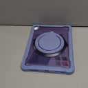 BRAECN for iPad (A16) 11th/10th Generation Case 11 inch 2025/10.9'' 2022 Handle Protective Cover 360 Rotating Ring Stand, Shockproof Dropproof Case for Kids Kickstand & Pencil Holder & Shoulder Strap, Lavender Grey