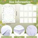 Glenmal 24 Pcs Wildflower Sticky Notes with Pens Floral Theme Teacher Gifts for Women to Do List Memo Pads Self Adhesive Notepads Black Ink Ballpoint Pen for Spring Birthday Party Favors(Vivid), 3.9 X 3 Inches