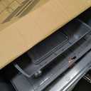 Enclosed Stainless Steel Cat Litter Box with Odor Control, Modular Design with Drawer and Flip Door, Easy to Clean and Wash,Non-Stick Interior,Extra Large Size Fits All Cats(Dark Grey)