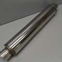 Exhaust Resonator, Straight Gasflow Design, Quiet and Deep Sound Muffler, Made of 100% Stainless (2.25X 18/22 )